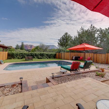 Sedona Home On 1 Acre With Pool And Red Rock Views! Exteriér fotografie