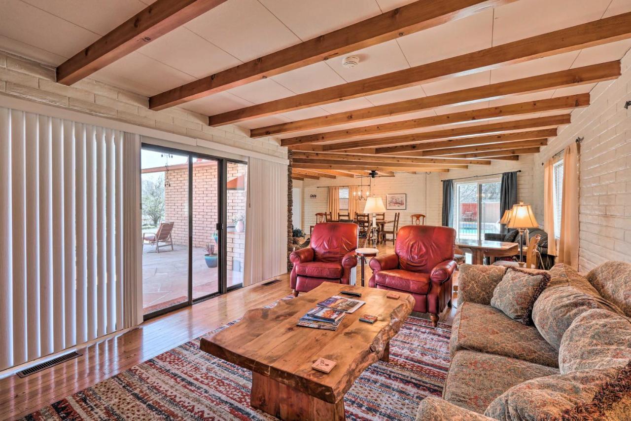 Sedona Home On 1 Acre With Pool And Red Rock Views! Exteriér fotografie