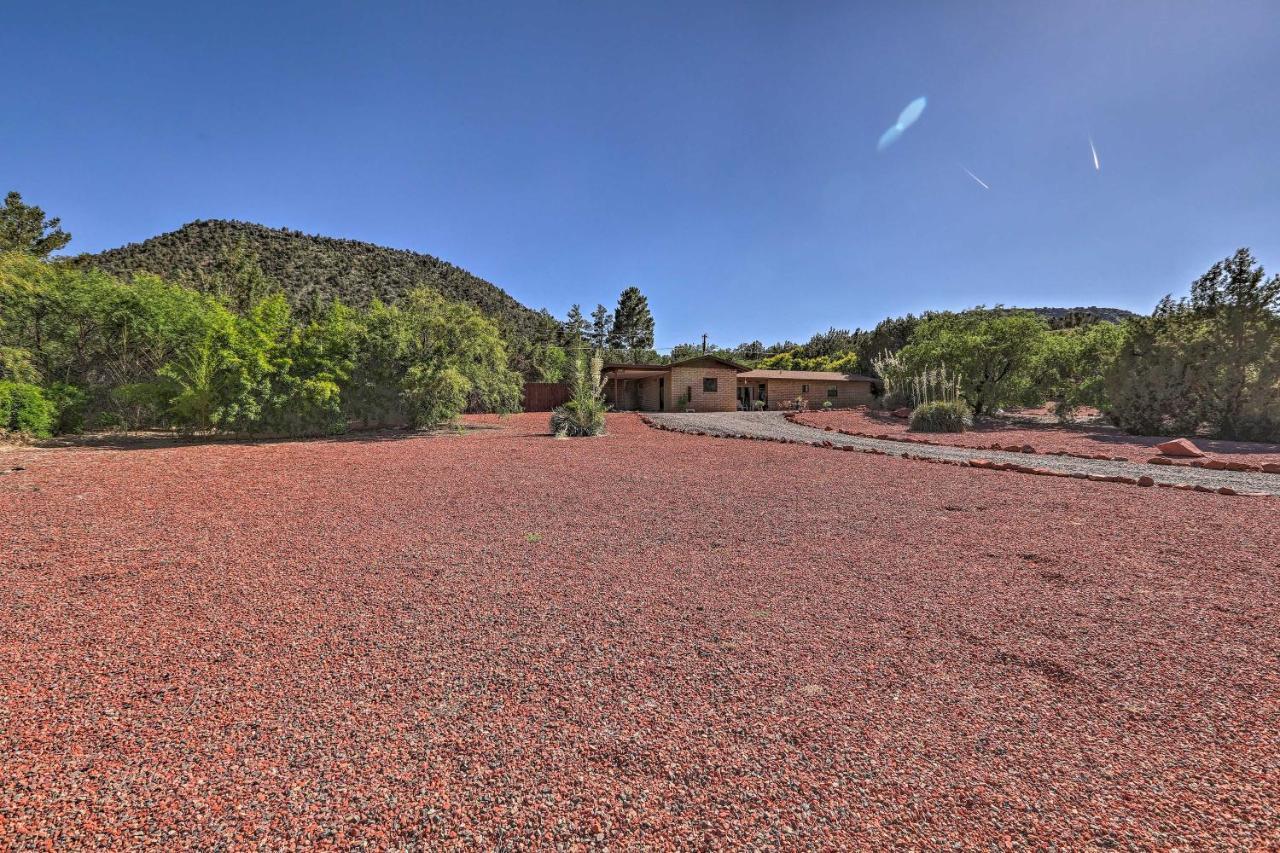 Sedona Home On 1 Acre With Pool And Red Rock Views! Exteriér fotografie